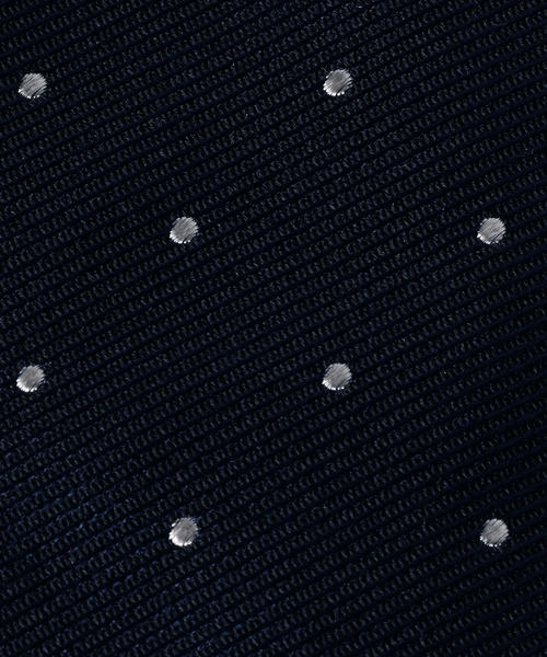 NICKY（ニッキー）の「＜Nicky（ニッキー）＞ ツイル ドット タイ（ネクタイ・メンズ・ネイビー/ダークブラウン・FREE）」の3枚目の写真