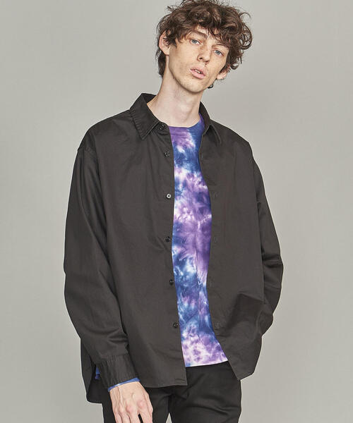 BEAUTY&YOUTH UNITED ARROWS(ビューティーアンドユースユナイテッドアローズ)の「BY ブロークンツイル シャーリング オーバーサイズ シャツ(シャツ/ブラウス・メンズ・ブラック/オリーブ/マスタード・S/M/L/XL)」の16枚目の写真