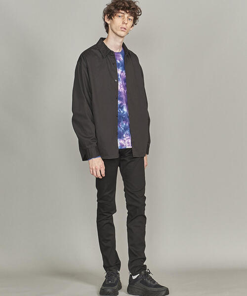 BEAUTY&YOUTH UNITED ARROWS(ビューティーアンドユースユナイテッドアローズ)の「BY ブロークンツイル シャーリング オーバーサイズ シャツ(シャツ/ブラウス・メンズ・ブラック/オリーブ/マスタード・S/M/L/XL)」の14枚目の写真