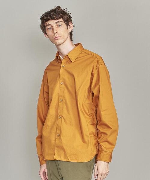 BEAUTY&YOUTH UNITED ARROWS(ビューティーアンドユースユナイテッドアローズ)の「BY ブロークンツイル シャーリング オーバーサイズ シャツ(シャツ/ブラウス・メンズ・ブラック/オリーブ/マスタード・S/M/L/XL)」の20枚目の写真