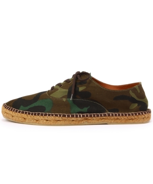 green label relaxing（グリーンレーベルリラクシング）の「［サルヴィ］ SALVI CAMO BALMORAL シューズ ◆（その他シューズ・メンズ・オリーブ・42/41/40）」の4枚目の写真