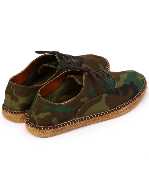 green label relaxing（グリーンレーベルリラクシング）の「［サルヴィ］ SALVI CAMO BALMORAL シューズ ◆（その他シューズ・メンズ・オリーブ・42/41/40）」の2枚目の写真