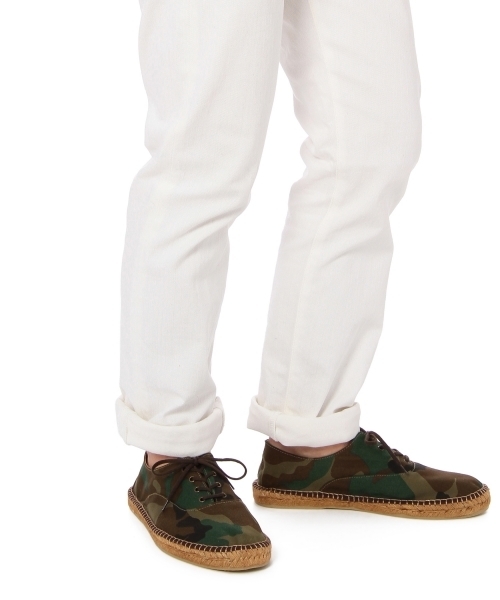 green label relaxing（グリーンレーベルリラクシング）の「［サルヴィ］ SALVI CAMO BALMORAL シューズ ◆（その他シューズ・メンズ・オリーブ・42/41/40）」の9枚目の写真