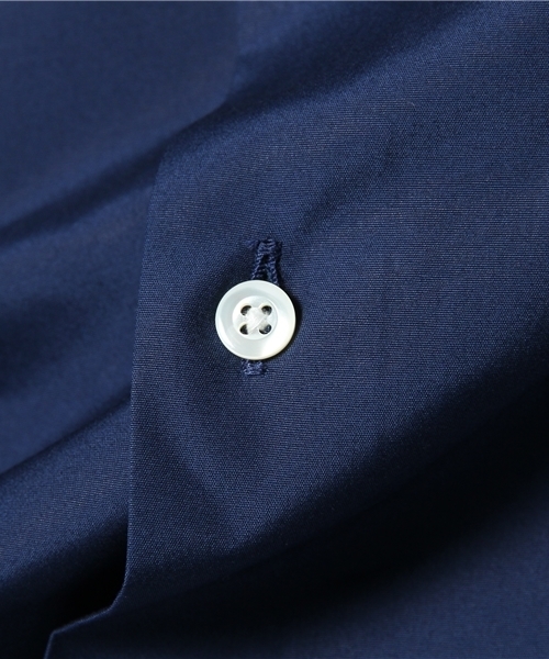 NANO universe（ナノユニバース）の「トーマスメイソンクレリックシャツ（シャツ/ブラウス・メンズ・ネイビー・37/38/41/39）」の8枚目の写真