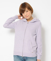 MILKFED. | MARBLE ZIP UP HOODY　（パーカー/ジップアップ/ワッペン）(パーカー)