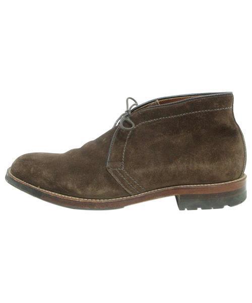 ブランド古着 別注スエードチャッカブーツ ブラウン シューズ その他シューズ Alden オールデン のファッション通販 Zozoused
