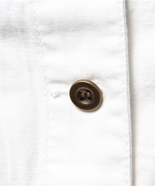 ROSE BUD（ローズバッド）の「LJ-14118 WESTERN JACKET（デニムジャケット・レディース・ホワイト/ダークブルー・ONE SIZE）」の4枚目の写真