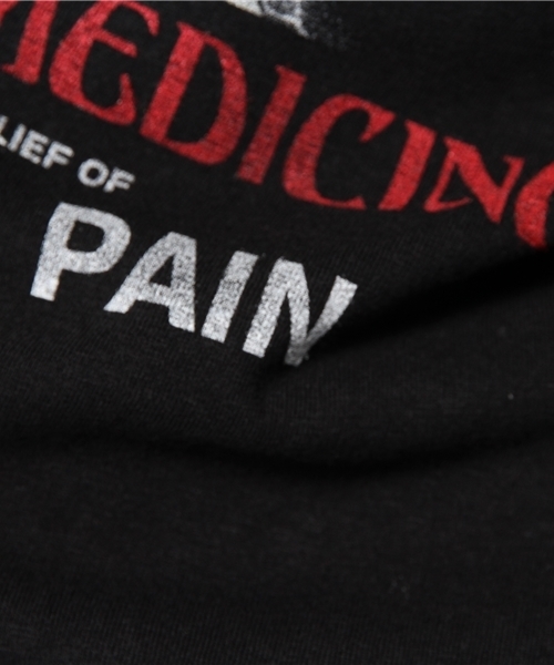 HYSTERIC GLAMOUR（ヒステリックグラマー）の「BEAR MAIDEN pt T-SH（Tシャツ/カットソー・メンズ・ホワイト/ネイビー/ブラック・LARGE/SMALL/MEDIUM）」の11枚目の写真