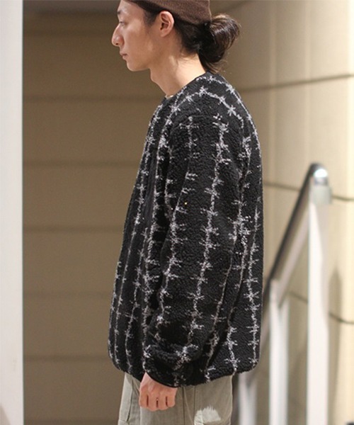 LAST CHANCE SPORTSWEAR（ラストチャンススポーツウェアー）の「【 LAST CHANCE / ラストチャンス 】RETRO BOA PULLOVER CREW（その他アウター・レディース・ライトブラウン/その他/ベージュ/イエロー/ブラック・XL/M/L/S）」の11枚目の写真