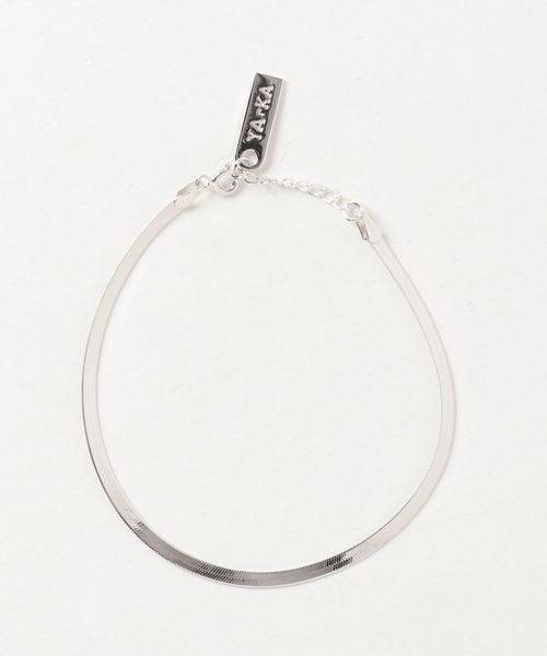 YArKA（ヤーカ）の「【YArKA/ヤーカ】silver925 flat chain anklet[SNK]/フラットチェーンアンクレット シルバー925（アンクレット・レディース・シルバー・FREE）」の3枚目の写真