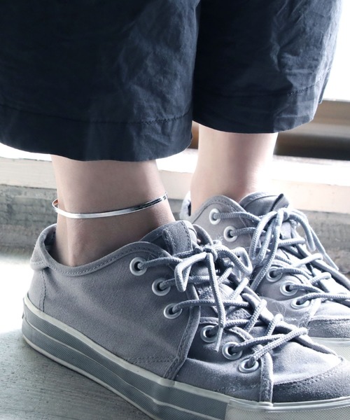 YArKA（ヤーカ）の「【YArKA/ヤーカ】silver925 flat chain anklet[SNK]/フラットチェーンアンクレット シルバー925（アンクレット・レディース・シルバー・FREE）」の4枚目の写真