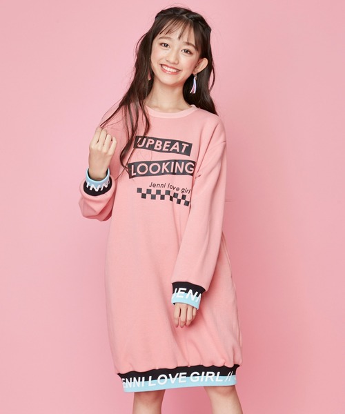 セール 配色リブ裏起毛ワンピ ワンピース Jenni Love ジェニィラブ のファッション通販 Zozotown