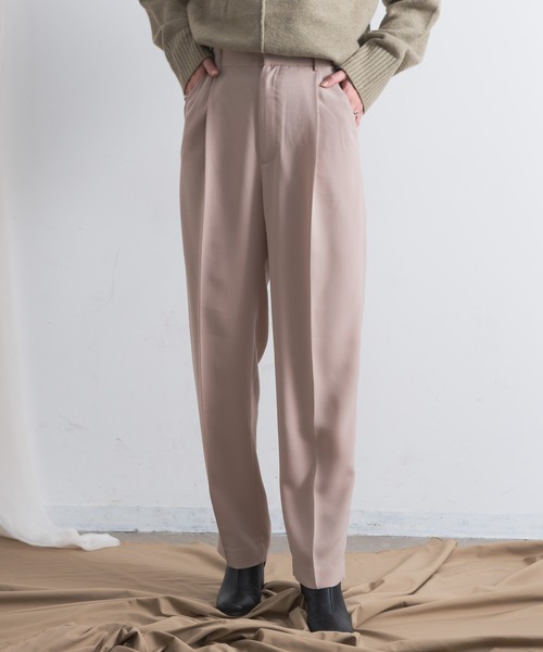 Aunt Marie's（アントマリーズ）の「AUNT MARIE'S ジョーゼットタックパンツ（その他パンツ・レディース・ブラック/ベージュ/カーキ・SMALL/MEDIUM）」の20枚目の写真