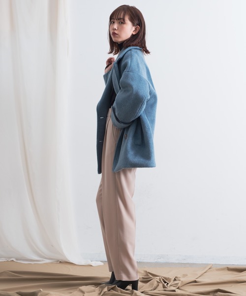 Aunt Marie's（アントマリーズ）の「AUNT MARIE'S ジョーゼットタックパンツ（その他パンツ・レディース・ブラック/ベージュ/カーキ・SMALL/MEDIUM）」の11枚目の写真