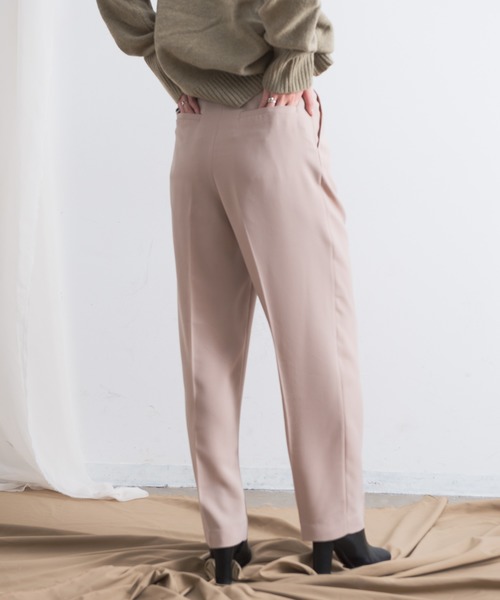 Aunt Marie's（アントマリーズ）の「AUNT MARIE'S ジョーゼットタックパンツ（その他パンツ・レディース・ブラック/ベージュ/カーキ・SMALL/MEDIUM）」の6枚目の写真