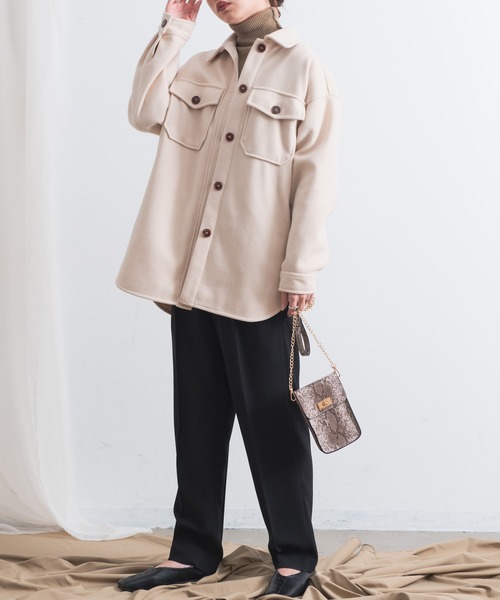 Aunt Marie's（アントマリーズ）の「AUNT MARIE'S ジョーゼットタックパンツ（その他パンツ・レディース・ブラック/ベージュ/カーキ・SMALL/MEDIUM）」の15枚目の写真