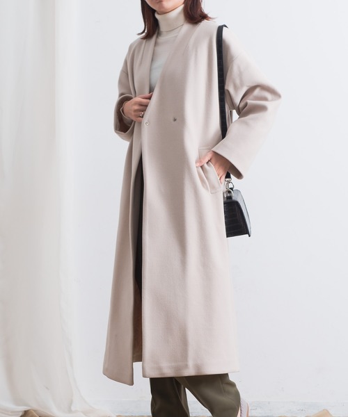 Aunt Marie's（アントマリーズ）の「AUNT MARIE'S ジョーゼットタックパンツ（その他パンツ・レディース・ブラック/ベージュ/カーキ・SMALL/MEDIUM）」の8枚目の写真