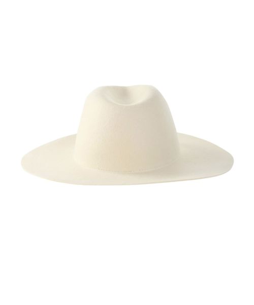 Ungrid(アングリッド)の「フェルトHAT(ハット・レディース・アイボリー/ヘザーグレー・FREE)」の4枚目の写真