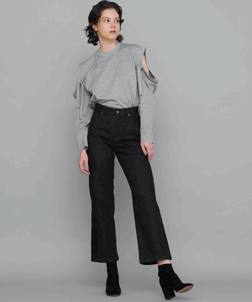 FACTOTUM（ファクトタム）の「【FACTOTUM(ファクトタム)】《STUDIOUS別注》ストレートデニムパンツ（デニムパンツ・レディース・ブルー/ブラック/ホワイト・38/36/34）」の10枚目の写真