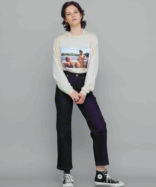 FACTOTUM（ファクトタム）の「【FACTOTUM(ファクトタム)】《STUDIOUS別注》ストレートデニムパンツ（デニムパンツ・レディース・ブルー/ブラック/ホワイト・38/36/34）」の6枚目の写真