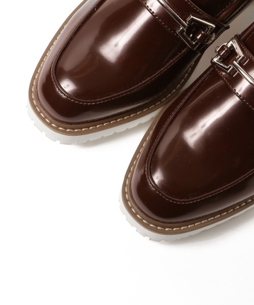 PAGEBOY（ページボーイ）の「モードローファー（ローファー・レディース・ブラック/ダークブラウン/ホワイト系その他・MEDIUM/LARGE）」の4枚目の写真