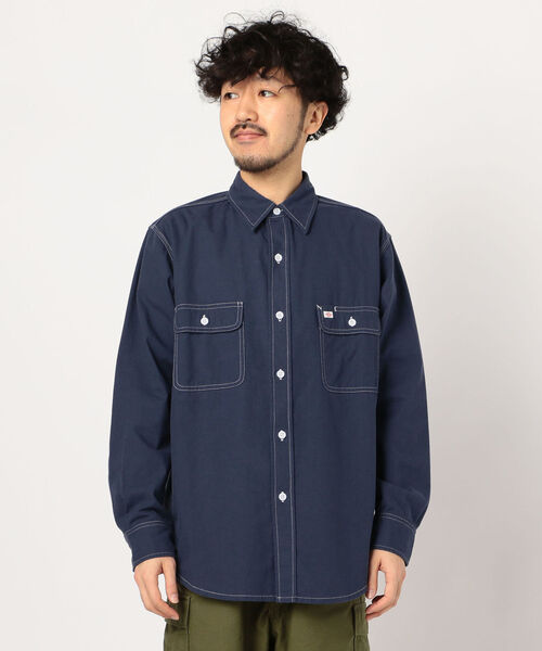 k*9様 DANTON ブラックシャツ M DANTON | 長袖シャツジャケット MEN（シャツ/ブラウス）｜DANTON