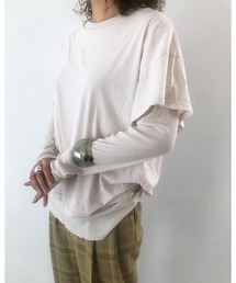 TODAYFUL | レイヤードシアーロンT(Tシャツ/カットソー)