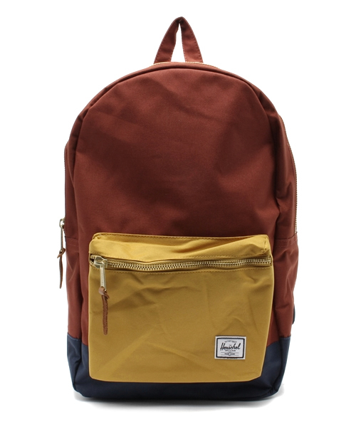Herschel Supply(ハーシェルサプライ)の「Herschel supply: SETTLEMENT バックパック(バックパック/リュック・メンズ・ワイン/ダークブルー/ブラック/ネイビー・ONE SIZE)」の1枚目の写真