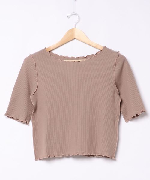 archives（アルシーヴ）の「アウトロックワッフルプルオーバー（Tシャツ/カットソー・レディース・オフホワイト/グリーン/ブルー/モカ/レンガ/ブラック・MEDIUM）」の15枚目の写真