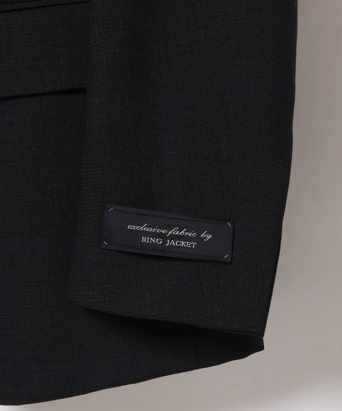 ADAM ET ROPE'(アダムエロペ)の「【Wild Life Tailor×RING JACKET】CALMTWIST SUITS(セットアップ・メンズ・ネイビー・46/48/50)」の7枚目の写真