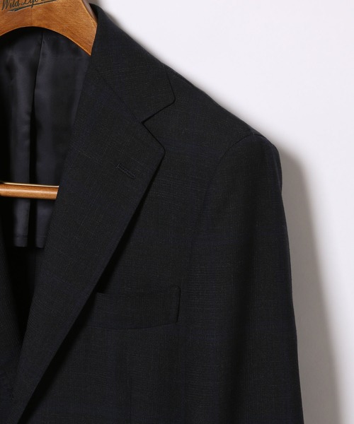 ADAM ET ROPE'(アダムエロペ)の「【Wild Life Tailor×RING JACKET】CALMTWIST SUITS(セットアップ・メンズ・ネイビー・46/48/50)」の5枚目の写真