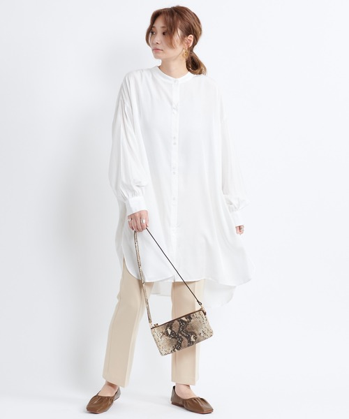 DouDou（ドゥドゥ）の「イージー9丈センプレパンツ（その他パンツ・レディース・ブラック/ブラウン/キナリ・38/36）」の10枚目の写真