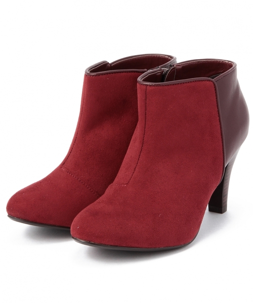 green label relaxing(グリーンレーベルリラクシング)の「GT イソザイキリカエブーティ ◆(ブーティ・レディース・ブラック/ワインレッド/グレー・L(24.5)/M(23.5)/S(22.5))」の3枚目の写真