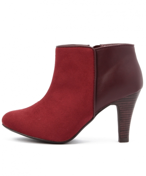 green label relaxing(グリーンレーベルリラクシング)の「GT イソザイキリカエブーティ ◆(ブーティ・レディース・ブラック/ワインレッド/グレー・L(24.5)/M(23.5)/S(22.5))」の5枚目の写真