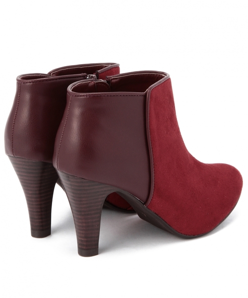 green label relaxing(グリーンレーベルリラクシング)の「GT イソザイキリカエブーティ ◆(ブーティ・レディース・ブラック/ワインレッド/グレー・L(24.5)/M(23.5)/S(22.5))」の7枚目の写真