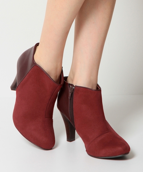 green label relaxing(グリーンレーベルリラクシング)の「GT イソザイキリカエブーティ ◆(ブーティ・レディース・ブラック/ワインレッド/グレー・L(24.5)/M(23.5)/S(22.5))」の10枚目の写真