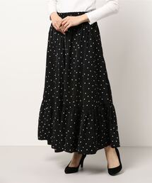 AMERICAN HOLIC | フラウンスギャザーロングスカート(スカート)