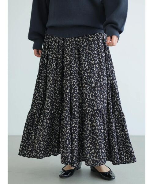 AMERICAN HOLIC（アメリカンホリック）の「フラウンスギャザーロングスカート（スカート・レディース・ドット/その他14・FREE）」の4枚目の写真