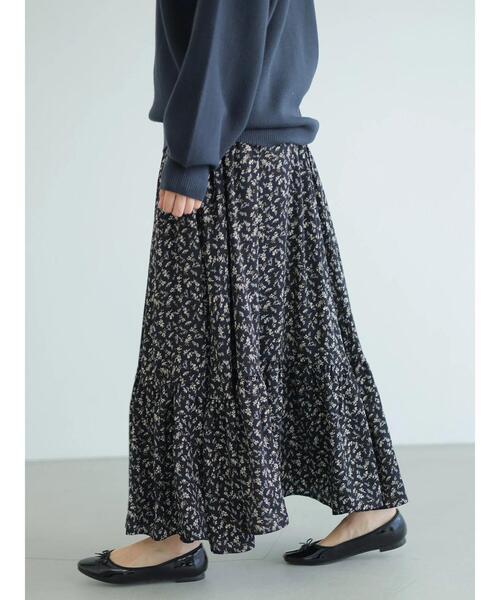 AMERICAN HOLIC（アメリカンホリック）の「フラウンスギャザーロングスカート（スカート・レディース・ドット/その他14・FREE）」の10枚目の写真