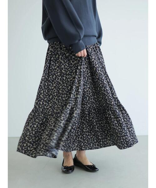 AMERICAN HOLIC（アメリカンホリック）の「フラウンスギャザーロングスカート（スカート・レディース・ドット/その他14・FREE）」の9枚目の写真