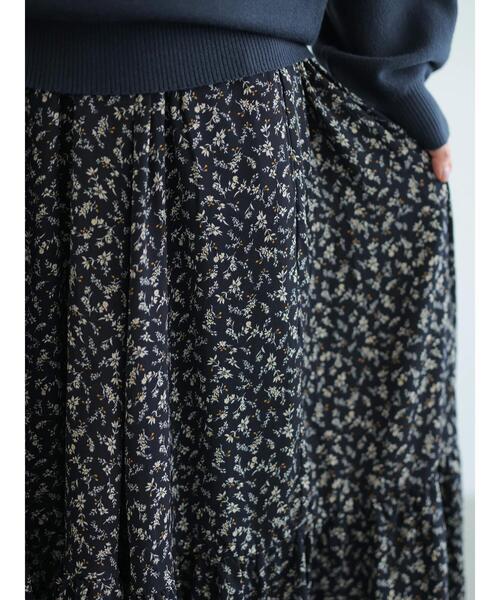 AMERICAN HOLIC（アメリカンホリック）の「フラウンスギャザーロングスカート（スカート・レディース・ドット/その他14・FREE）」の6枚目の写真
