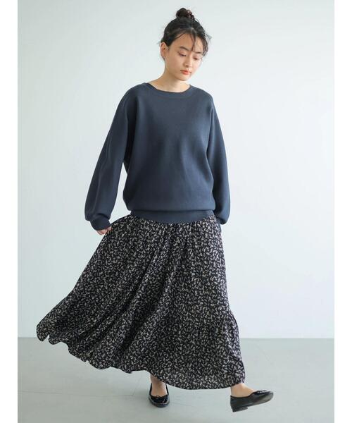 AMERICAN HOLIC（アメリカンホリック）の「フラウンスギャザーロングスカート（スカート・レディース・ドット/その他14・FREE）」の12枚目の写真