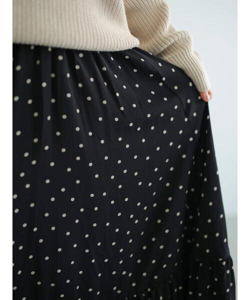 AMERICAN HOLIC（アメリカンホリック）の「フラウンスギャザーロングスカート（スカート・レディース・ドット/その他14・FREE）」の16枚目の写真