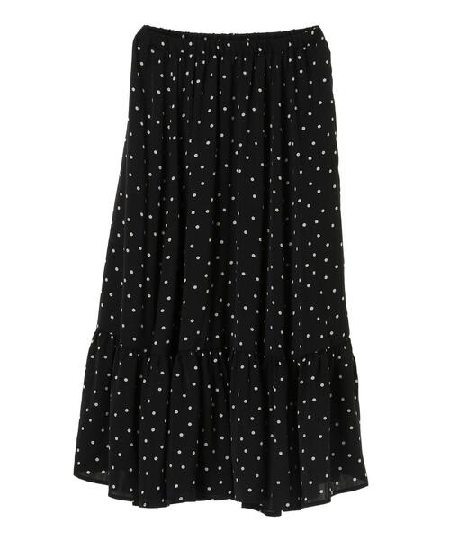 AMERICAN HOLIC（アメリカンホリック）の「フラウンスギャザーロングスカート（スカート・レディース・ドット/その他14・FREE）」の21枚目の写真