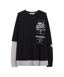 トレーナー 重ね着風 に該当するtシャツ カットソー 長袖 ファッション通販 Zozotown