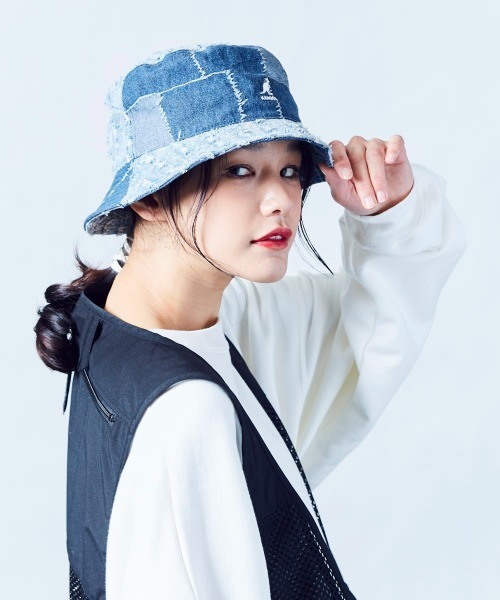KANGOL（カンゴール）の「【入荷禁止】【KANGOL】Denim Mashup