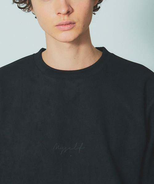 MYSELF ABAHOUSE（マイセルフアバハウス）の「【MYSELF ABAHOUSE】ネオスウェード プルオーバー（スウェット・メンズ・カーキ/アイボリー/グレー/ブラック/ブルー・46/48）」の9枚目の写真