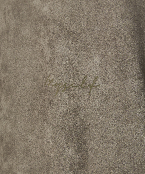 MYSELF ABAHOUSE（マイセルフアバハウス）の「【MYSELF ABAHOUSE】ネオスウェード プルオーバー（スウェット・メンズ・カーキ/アイボリー/グレー/ブラック/ブルー・46/48）」の12枚目の写真