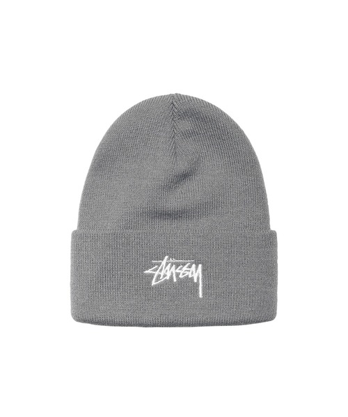 グレー（灰色）系 STUSSY(ステューシー) ニットキャップ