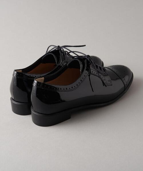 【新品】オデットエオディール メダリオン 本革 レースアップシューズ 24.5 新品】オデットエオディール メダリオン 本革 レースアップ